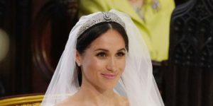 Meghan's face was glowing in her fresh and natural makeup look